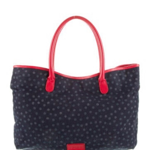 Designer Red Valentino beautiful canvas handbag. - Picture 5 of 10
